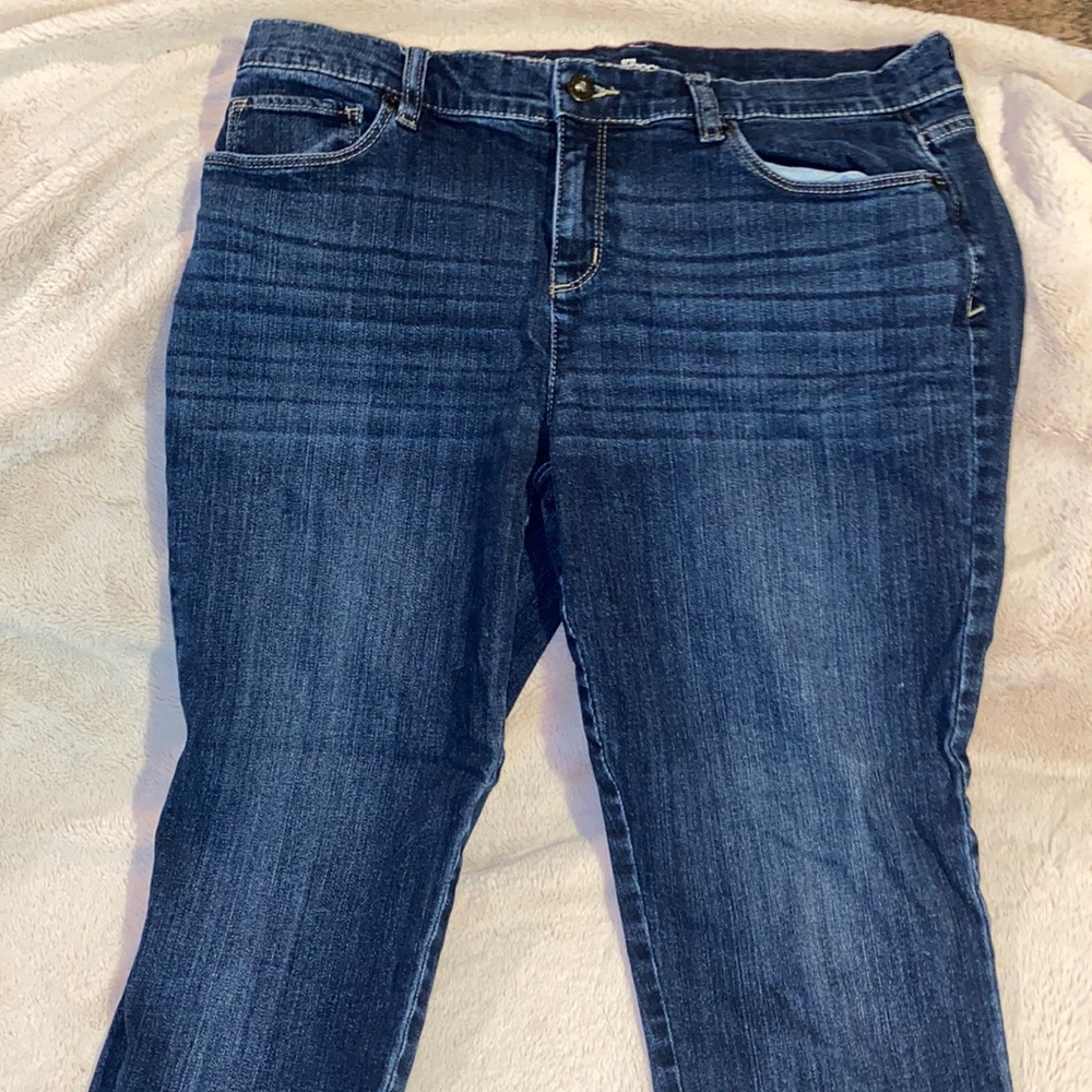 Liz Claiborne Size 12 skinny boyfriend jeans